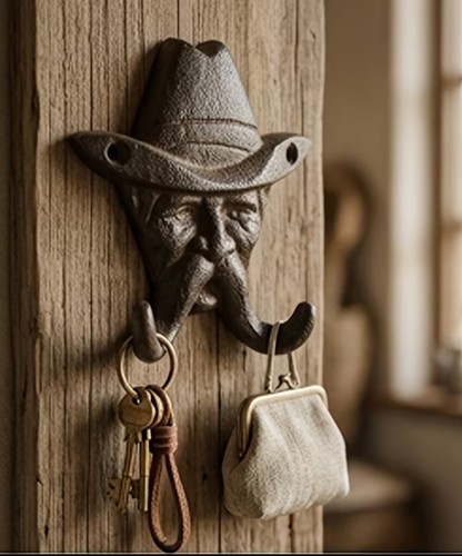 Fun cowboy handlebar mustache - fun,