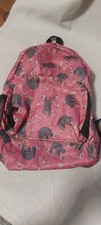 Eco Chic Foldable Mini Backpack jungle sloth sloths  35cm x 22cm x 11 cm. vgc