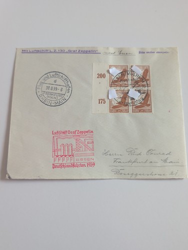 Zeppelin receipts lot - zeppelin, dr