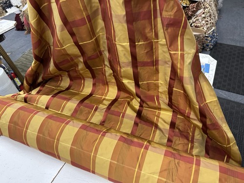 Striped taffeta silk - taffeta,