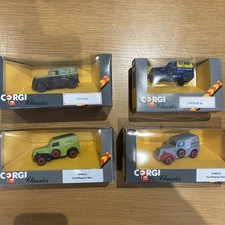 4 x Vintage 1986 Corgi