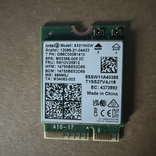 Intel ax211ngw wifi - intel, 6e