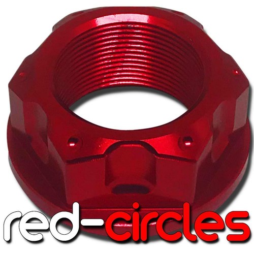 Red 5mm pit bike headstock - pit,