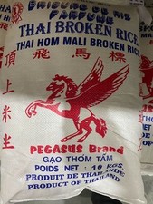 Pegasus Thai Broken Fragrant, Jasmine, Rice 10kg BAG