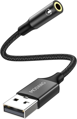 Moswag usb 5mm jack - usb, to