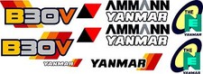 YANMAR B30V DIGGER DECAL SET