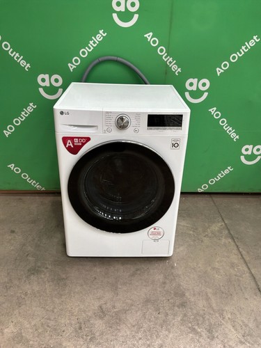 9kg washing machine white - lg,
