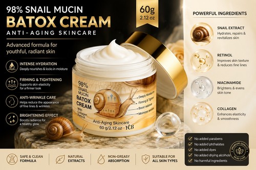 Ycb snail mucin face cream - mucin,