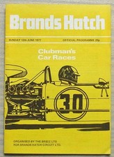 BRANDS HATCH 12 Jun 1977 BRSCC