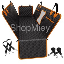 Dog Car Seat Cover Back Seat Protector Hammock Cushion Non Slip 600D Waterproof