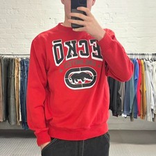 Vintage Y2K Ecko Unltd graphic print sweatshirt hip hop jumper