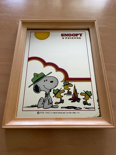Vintage snoopy stand wall - snoopy,