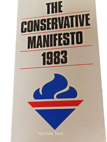 1983 margaret thatcher - margaret, signed