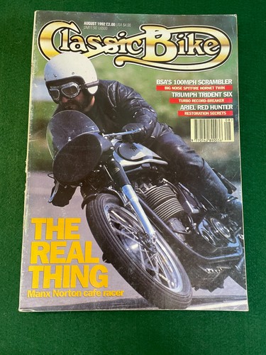 Classic bike aug 1992 - bike,