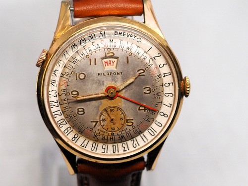 Pierpont triple calendar - pierpont,