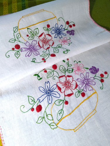 Lovely 1950 floral - lovely, 1950's