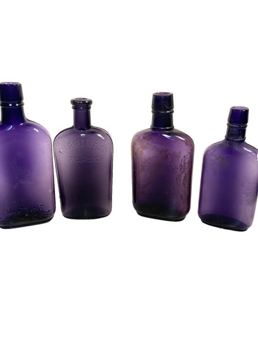 Vintage purple glass - vintage,