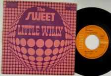 THE SWEET  Little Willy    7" single French P/S
