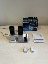 Panasonic AA KX-TGC222 Digital Cordless Built In Answering System Tested/Working