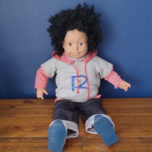 Vintage boy doll - , 25"