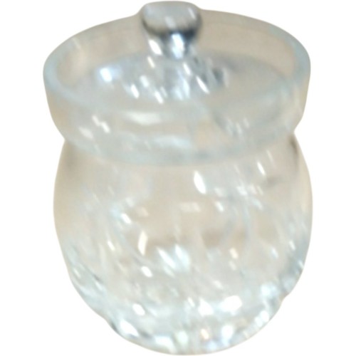 Crystal jam honey pot - honey, cut