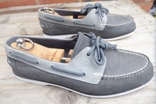 mens suede LACOSTE boat shoes