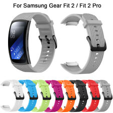 Silicone Fitness Sport Wrist Watch Band Strap For Samsung Gear Fit 2 Fit 2 Pro