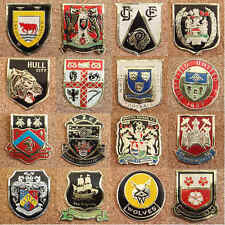 Esso 1970s Shiny Foil Football (Soccer) Badge NO FIXINGS On Back - Various Teams