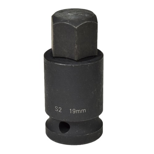 M19 55mm drive short - x, 1/2"