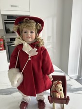 Porcelain doll "Claudia" (696) 17"(43cm) Helen M. Carr, The Hamilton Collection