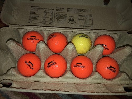 Slazenger golf balls orange - balls,