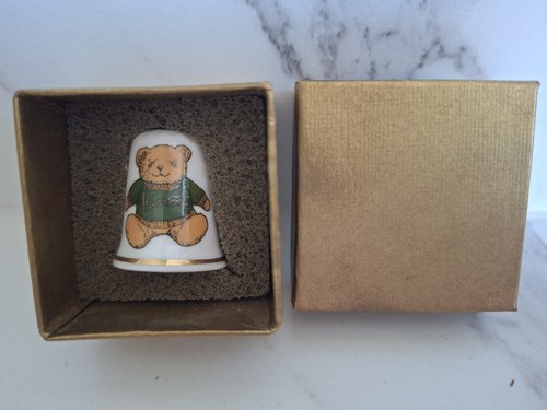 Harrods sweater bear thimble - harrods,
