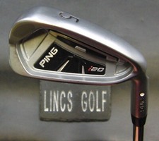 Ping i20 White Dot 5 iron Stiff Steel Shaft Golf Pride Grip