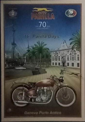 Postcard motorcycle historics - motorcycle,