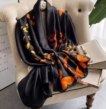 Ladies Black Orange  Winter