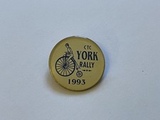 YORK RALLY BADGE CTC 1993