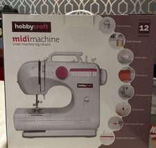 Hobbycraft Midi Sewing Machine - Boxed with Pedal & Instructions