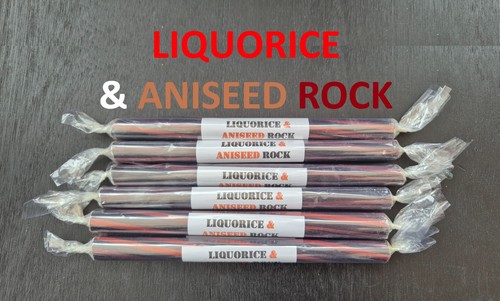 Blackpool rock sticks aniseed - blackpool,