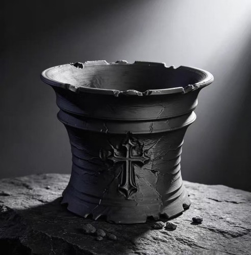 Printed planter caudex - 3d, planter,