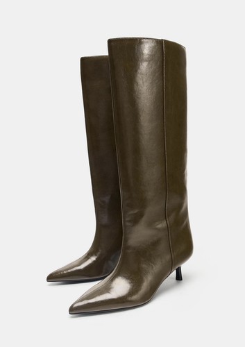 Zara heeled boots