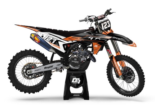Ktm motocross graphics - motocross,