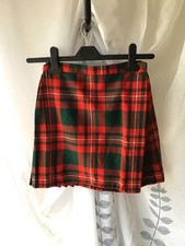 Vintage Girls Kilt Tartan