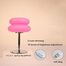Glass Table Lamp Trichromatic