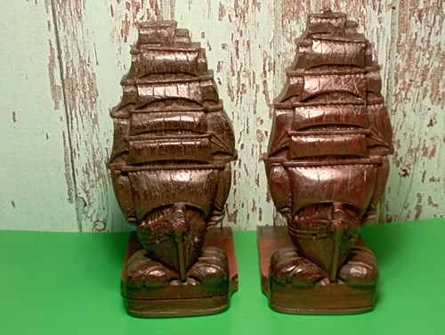 Hms ganges teak - hms, carved