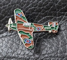 WW2 Hurricane Plane  Enamel