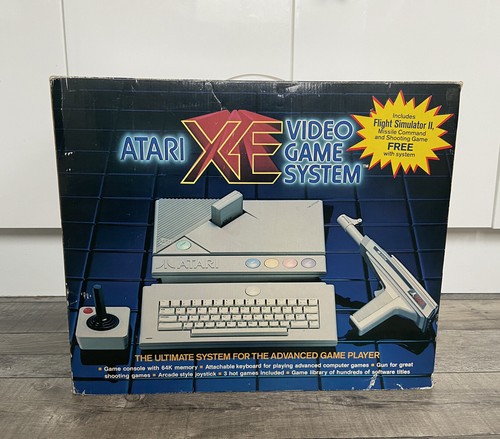 Atari video game system - atari, xe