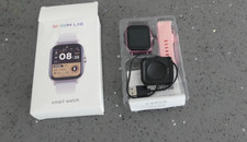 Simson Lab Smart Watch Pink Strap Never Used in Original Packaging