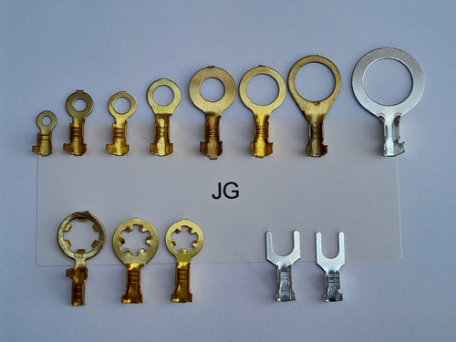 Non insulated brass ring - non,