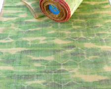 Vintage Japanese tsumugi silk