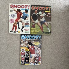 Shoot ! 3 x Hardback Football